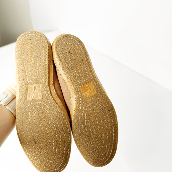 FRYE Tegan Ballet Flats nubuck leather pink soft slip on womens 6.5 - Picture 6 of 7